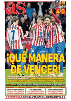 ¡QUE MANERA DE VENCER!