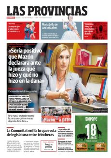 «SERÍA POSITIVO QUE MAZÓN DECLARARA ANTE LA JUEZA QUÉ HIZO Y QUÉ NO HIZO EN LA DANA»