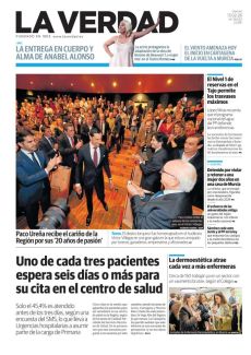 PACO UREÑA RECIBE EL CARIÑO DE LA REGIÓN POR SUS ‘20 AÑOS DE PASIÓN’