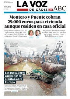 LOS PESCADORES GADITANOS SE PLANTAN ANTE EUROPA