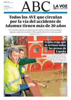 FEIJÓO EXIGE QUE SE REVISEN TODAS LAS PRESAS DE ESPAÑA