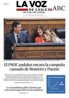 EL PSOE ANDALUZ ENCARA LA CAMPAÑA CANSADO DE MONTERO Y PUENTE