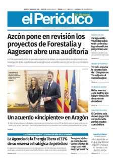 UN ACUERDO «INCIPIENTE» EN ARAGÓN