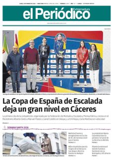LA COPA DE ESPAÑA DE ESCALADA DEJA UN GRAN NIVEL EN CÁCERES