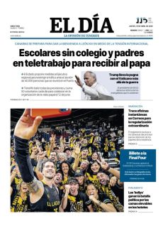 ESCOLARES SIN COLEGIO Y PADRES EN TELETRABAJO PARA RECIBIR AL PAPA