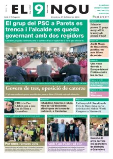 EL GRUP DEL PSC A PARETS ES TRENCA I L’ALCALDE ES QUEDA GOVERNANT AMB DOS REGIDORS