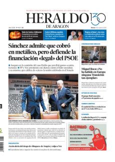SÁNCHEZ ADMITE QUE COBRÓ EN METÁLICO, PERO DEFIENDE LA FINANCIACIÓN «LEGAL» DEL PSOE