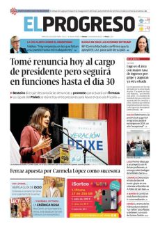 TOMÉ RENUNCIA HOY AL CARGO DE PRESIDENTE PERO SEGUIRÁ EN FUNCIONES HASTA EL DÍA 30