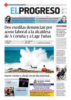 FUERTE VIENTO Y OLEAJE EN UN DÍA INVERNAL