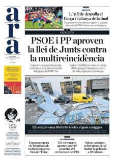 EL VENT PROVOCA 86 FERITS I DEIXA EL PAÍS A MIG GAS
