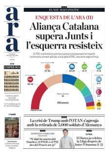 ALIANÇA CATALANA
SUPERA JUNTS I L’ESQUERRA RESISTEIX