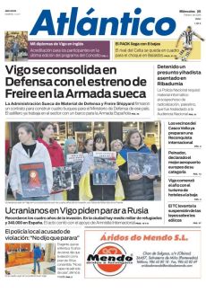UCRANIANOS EN VIGO PIDEN PARAR A RUSIA