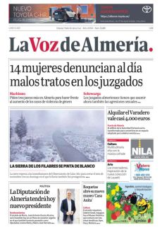 LA SIERRA DE LOS FILABRES SE PINTA DE BLANCO