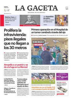 PRIMERA OPERACIÓN EN EL HOSPITAL DE UN TUMOR CEREBRAL A TRAVÉS DEL OJO