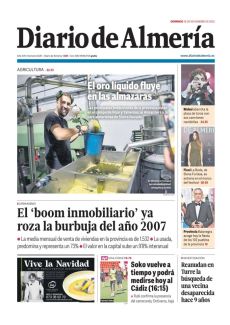 EL ORO LÍQUIDO FLUYE EN LAS ALMAZARAS EL ‘BOOM INMOBILIARIO’ YA ROZA LA BURBUJA DEL AÑO 2007