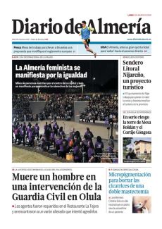LA ALMERÍA FEMINISTA SE MANIFIESTA POR LA IGUALDAD