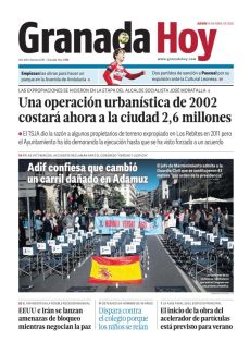 ADIF CONFIESA QUE CAMBIÓ UN CARRIL DAÑADO EN ADAMUZ