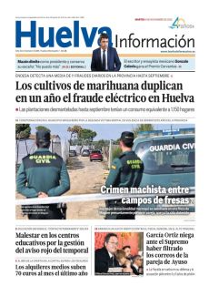 LOS CULTIVOS DE MARIHUANA DUPLICAN EN UN AÑO EL FRAUDE ELÉCTRICO EN HUELVA