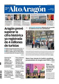 ARAGÓN PREVÉ SUPERAR LA CIFRA HISTÓRICA YA REGISTRADA DE 4 MILLONES DE TURISTAS