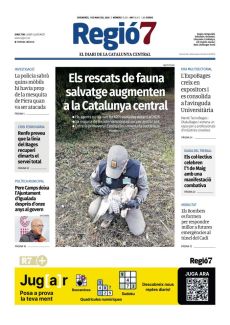 ELS RESCATS DE FAUNA SALVATGE AUGMENTEN A LA CATALUNYA CENTRAL