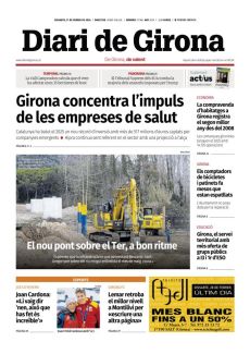 EL NOU PONT SOBRE EL TER, A BON RITME