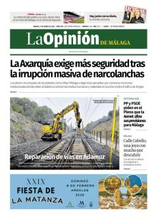 REPARACIÓN DE VÍAS EN ADAMUZ