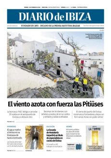 EL VIENTO AZOTA CON FUERZA LAS PITIÜSES