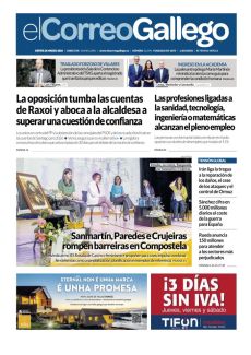 SANMARTÍN, PAREDES E CRUJEIRAS ROMPEN BARREIRAS EN COMPOSTELA